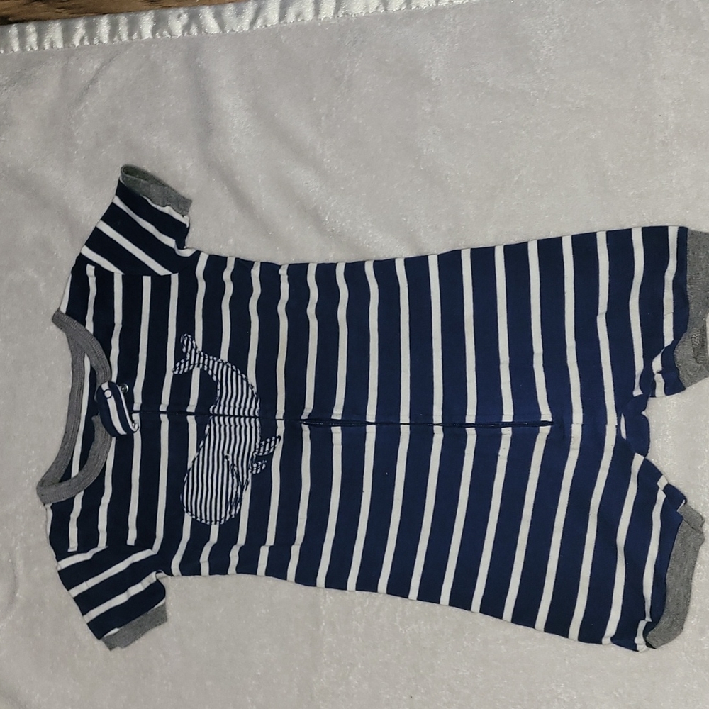 Carters Boys 3t one piece cotton rompers pajamas